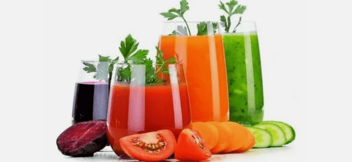 Japanese diet juices vegetables and fruits