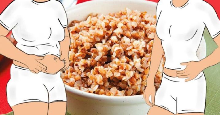 Sliding on buckwheat