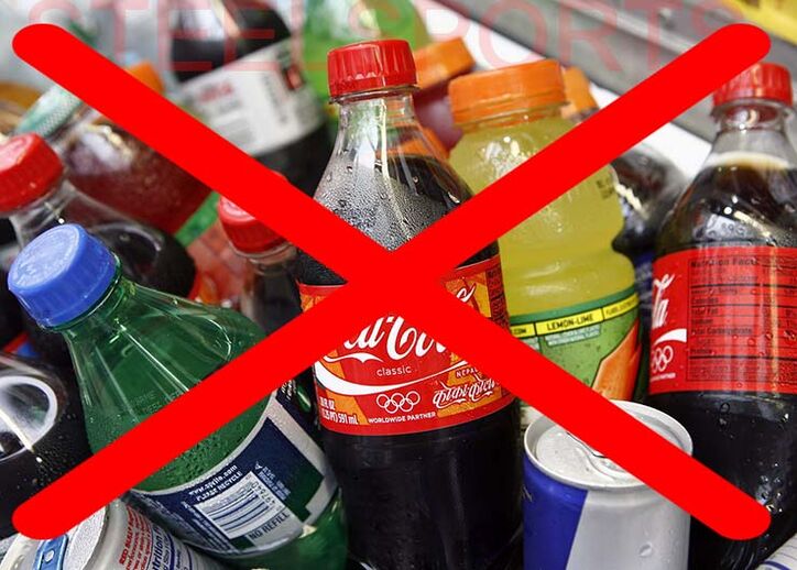 Carbonated drinks should be excluded from the diet when losing weight within a week
