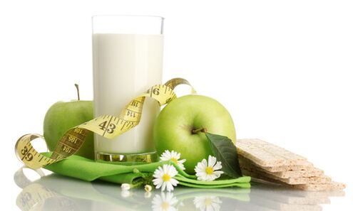 kefir with fruit for weight loss