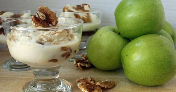 apples and nuts for weight loss of 10 kg per month